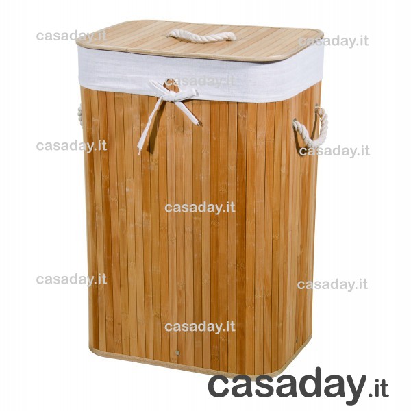 PORTABIANCHERIA BAMBOO RETT. 41X31 H.60 